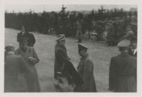 Mario Pansa greeting military personnel, Photograph 10