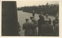 Mario Pansa greeting military personnel, Photograph 5