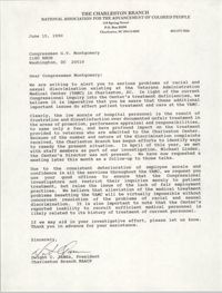 Letter from Dwight C. James to G.V. Montgomery, June 15, 1990
