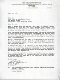 Letter from Dwight C. James to John Orr, June 15, 1990