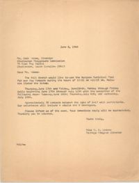 Letter from Marguerite D. Greene to Jack Adams, June 8, 1968