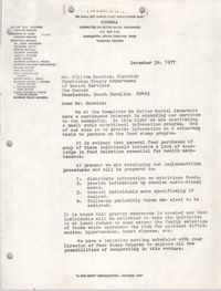 COBRA Memorandum, December 30, 1977