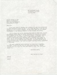 Letter from Antioch School of Law to Septima P. Clark, March 2, 1978
