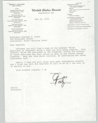 Letter Ernest F. Hollings to Septima P. Clark, May 26, 1978