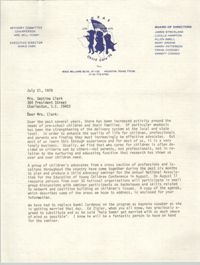 Letter from Marie Oser to Septima P. Clark, July 21, 1978