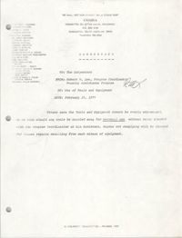 COBRA Memorandum, February 15, 1979