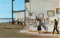 Sidewalk Art Show - Beaufort, S.C.
