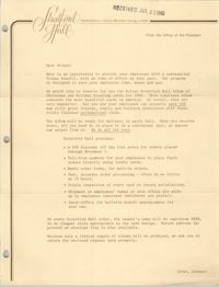 Letter from James A. Godbout, July 22, 1980