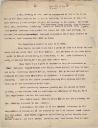 Minutes to the Board of Management, Coming Street Y.W.C.A., June 23, 1930