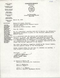 Letter from Dwight C. James to Michael M. Linder, March 26, 1990