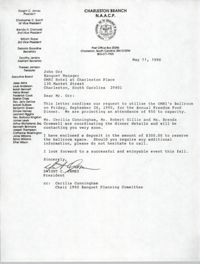 Letter from Dwight C. James to John Orr, May 11, 1990