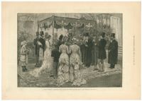 A Jewish wedding: marriage of Mr. Leopold de Rothschild and Mdlle. Marie Perugia