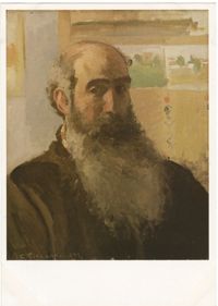 Camille Pissarro, Portrait de l'artiste, 1873
