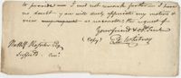 Thomas S. Grimke Autograph Collection, autograph of Eli Whitney, undated