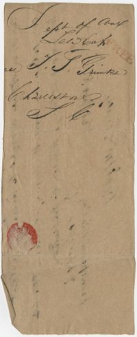 Thomas S. Grimke Autograph Collection, autograph of Lewis Cass, undated