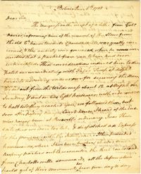 Letter from John Walker to Thomas Jefferson