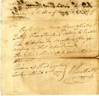 Letter from William Heath to Ebenezer Hancock