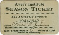 Season ticket for athletic events