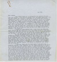 Letter from Gertrude Sanford Legendre, August 17, 1944
