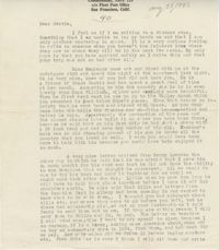 Letter from Sidney Jennings Legendre, August 28, 1943