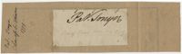 Thomas S. Grimke Autograph Collection, autograph of Patrick Tonyn, Governor of 
