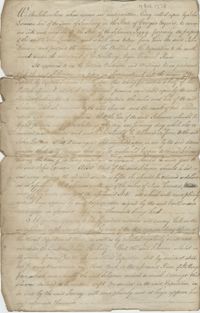 Letter written to Senator John Lawson regarding a requisitioned ship, December 17, 1778