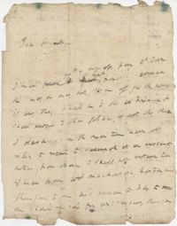 Letter from General Robert Howe to John F. Grimke, 1778