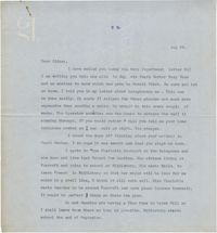 Letter from Gertrude Sanford Legendre, August 26, 1942