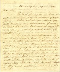 Letter from Benjamin Lincoln to Nathanael Greene
