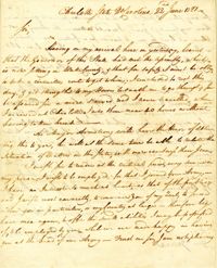 Letter from Stephen Drayton to Nathanael Greene