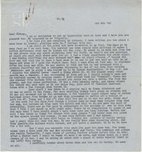 Letter from Gertrude Sanford Legendre, October 8, 1943