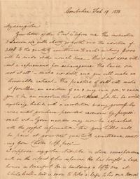 068. Nathaniel Heyward to James B. Heyward -- February 19, 1838