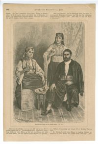 Marokkanische Juden aus der Stadt Tanger
