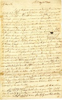 Letter from Daniel of St. Thomas Jenifer to Unknown