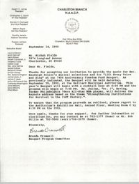Letter from Brenda Cromwell to Michah Fields, September 14, 1990