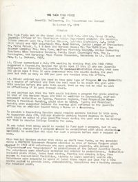 Minutes to Y.W.C.A. of Greater Charleston Task Force, September 30, 1971