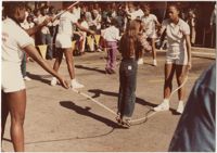 Photograph of People Jumping Rope