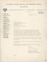 Letter from Kathaleen Carpenter to Amanda Keith, September 8, 1949