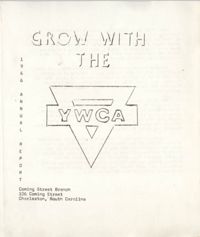 Annual Report, Coming Street Y.W.C.A., 1966