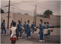 Photograph of a Drum Line