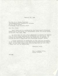 Letter from Anna D. Kelly to Z. L. Grady, February 18, 1966