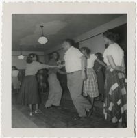 Photograph of Square Dance Class, December 4, 1951