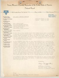 Letter from Kathaleen Carpenter to Amanda Keith, March 6, 1950