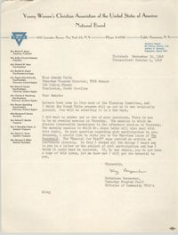 Letter from Kathaleen Carpenter to Amanda Keith, October 4, 1949