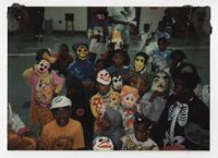 Photograph of Children in Halloween Costumes