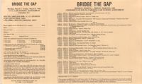 Bridge the Gap, Continuing Legal Education Seminar Pamphlet, March 4-8, 1985