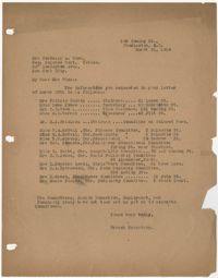 Letter to Cordella A. Winn, March 31, 1924