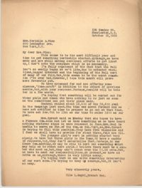 Letter from Ella L. Smyrl to Cordella A. Winn, October 13, 1932