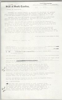 Title of Real Estate, Form 14, State of South Carolina, County of Charleston, Reginald C. Barrett Sr., March 25, 1983