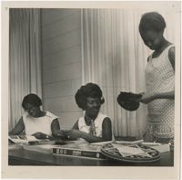 Photograph of Women Playing Board Games